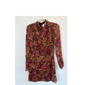 NWT Lavender Brown Presley Mini Dress